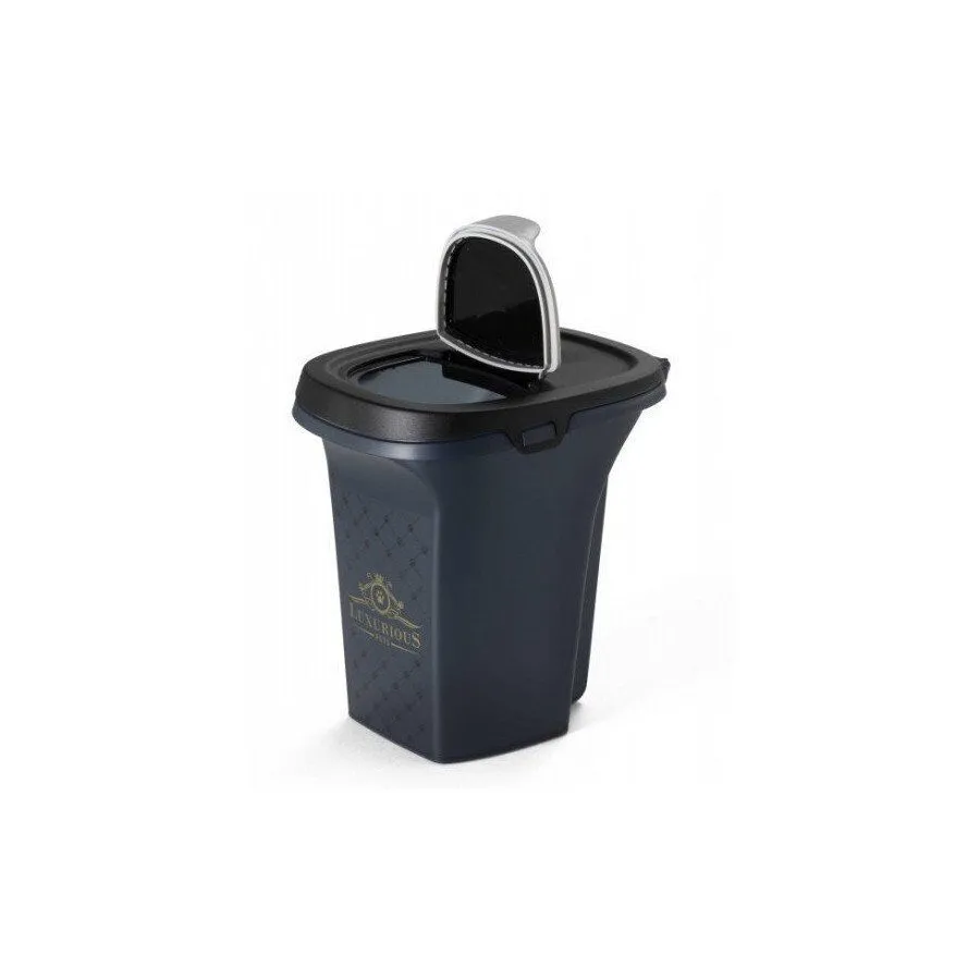 Anka - Container à Croquettes Luxurious pour Chats - Noir