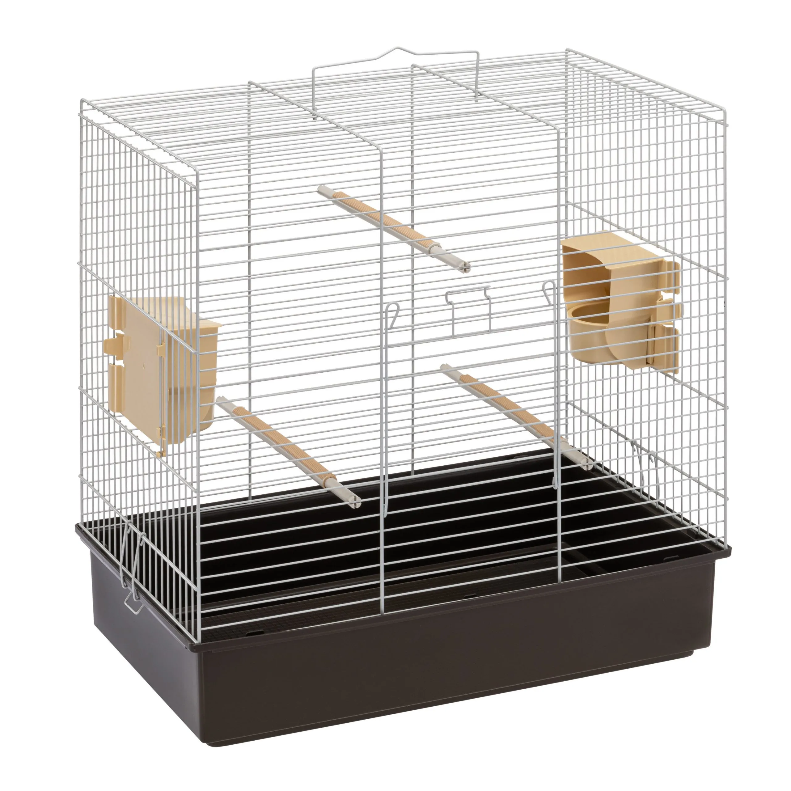 Ferplast - Cage Sonia pour Oiseaux - Gris