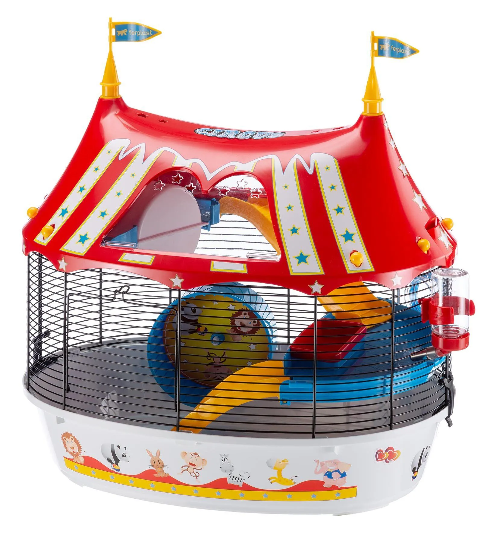 Ferplast - Cage Circus Fun Black - 34x49x42cm