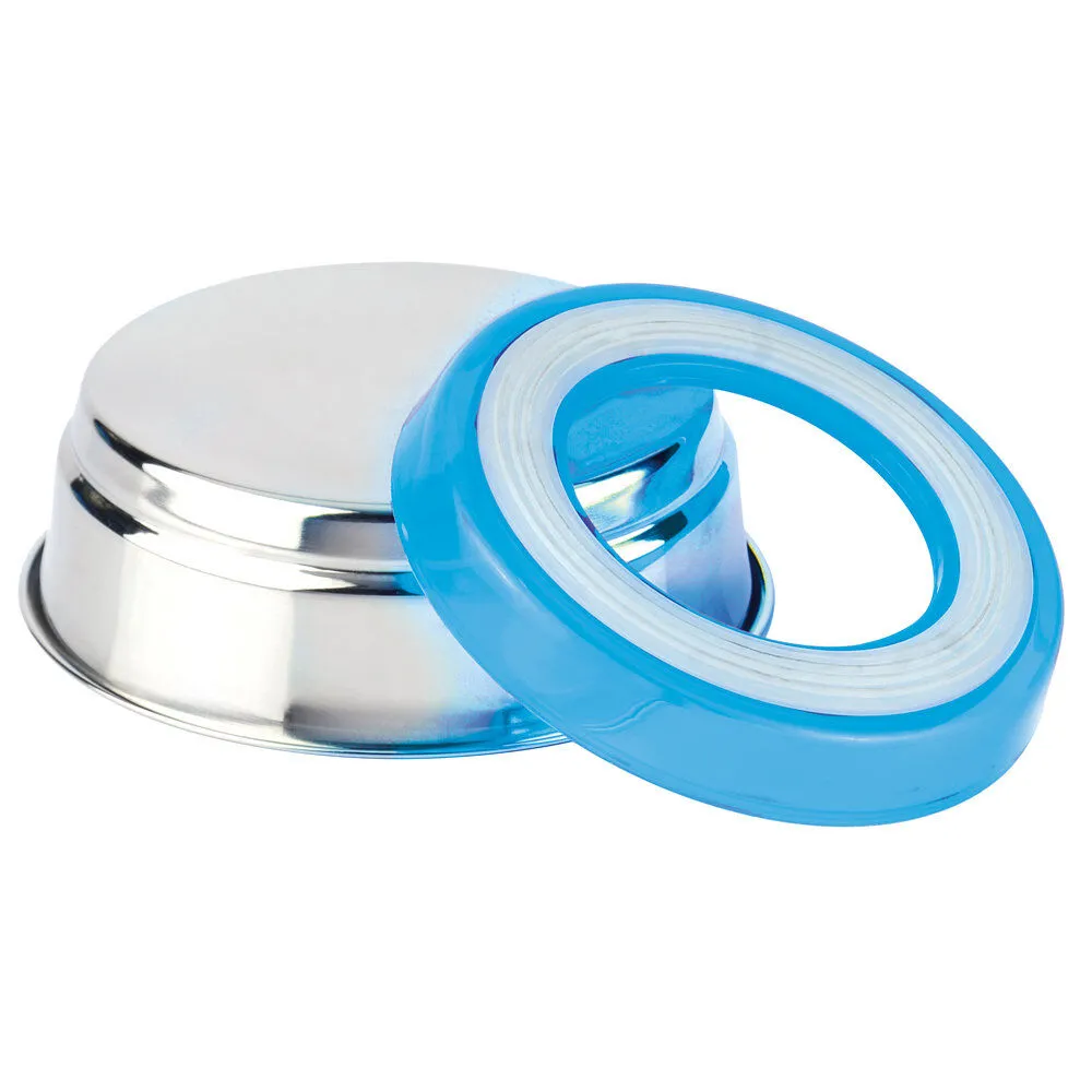 Croci - Bol en Acier Fluo Azur pour Chats