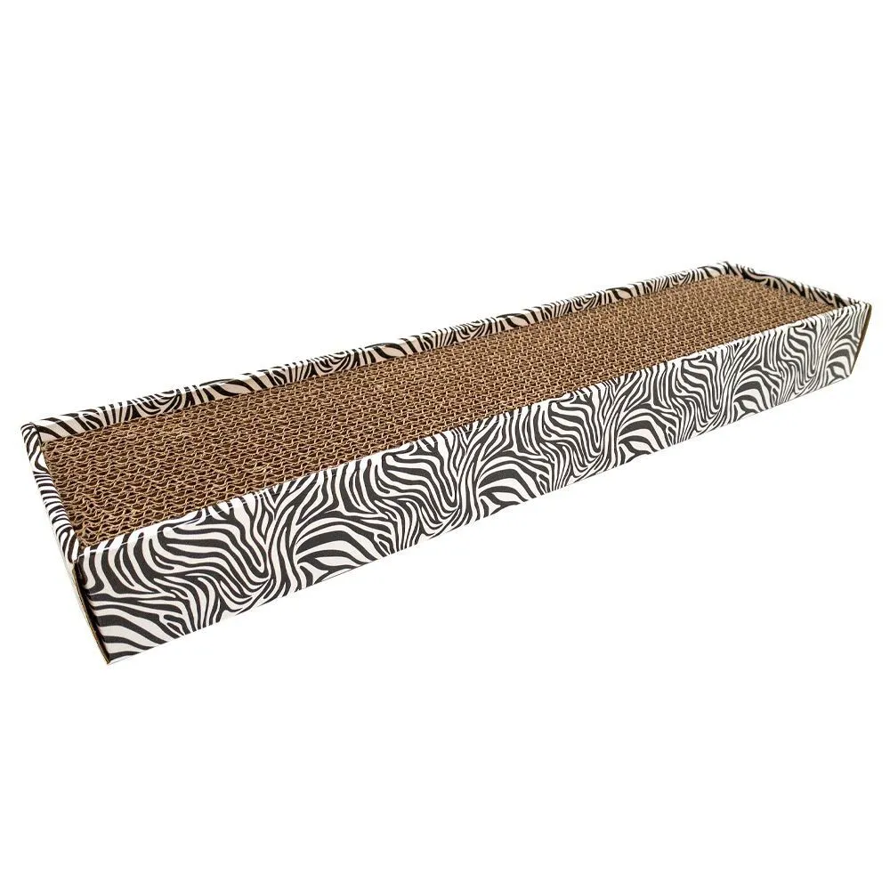 Croci - Griffoir Homedecor Animalier Zèbre pour Chat - 43cm