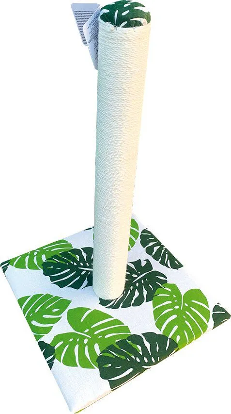 Croci - Arbre à Chat Vert Leaves Hight - 40x40x62cm