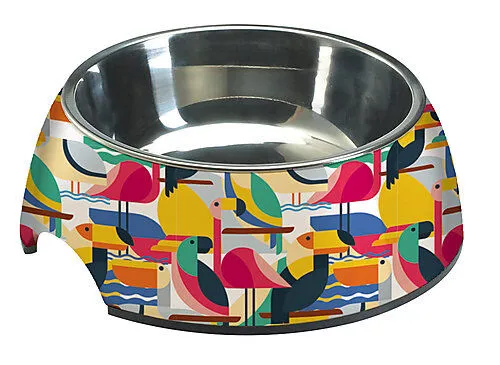Croci - Gamelle Mélamine Toucan pour Chiens