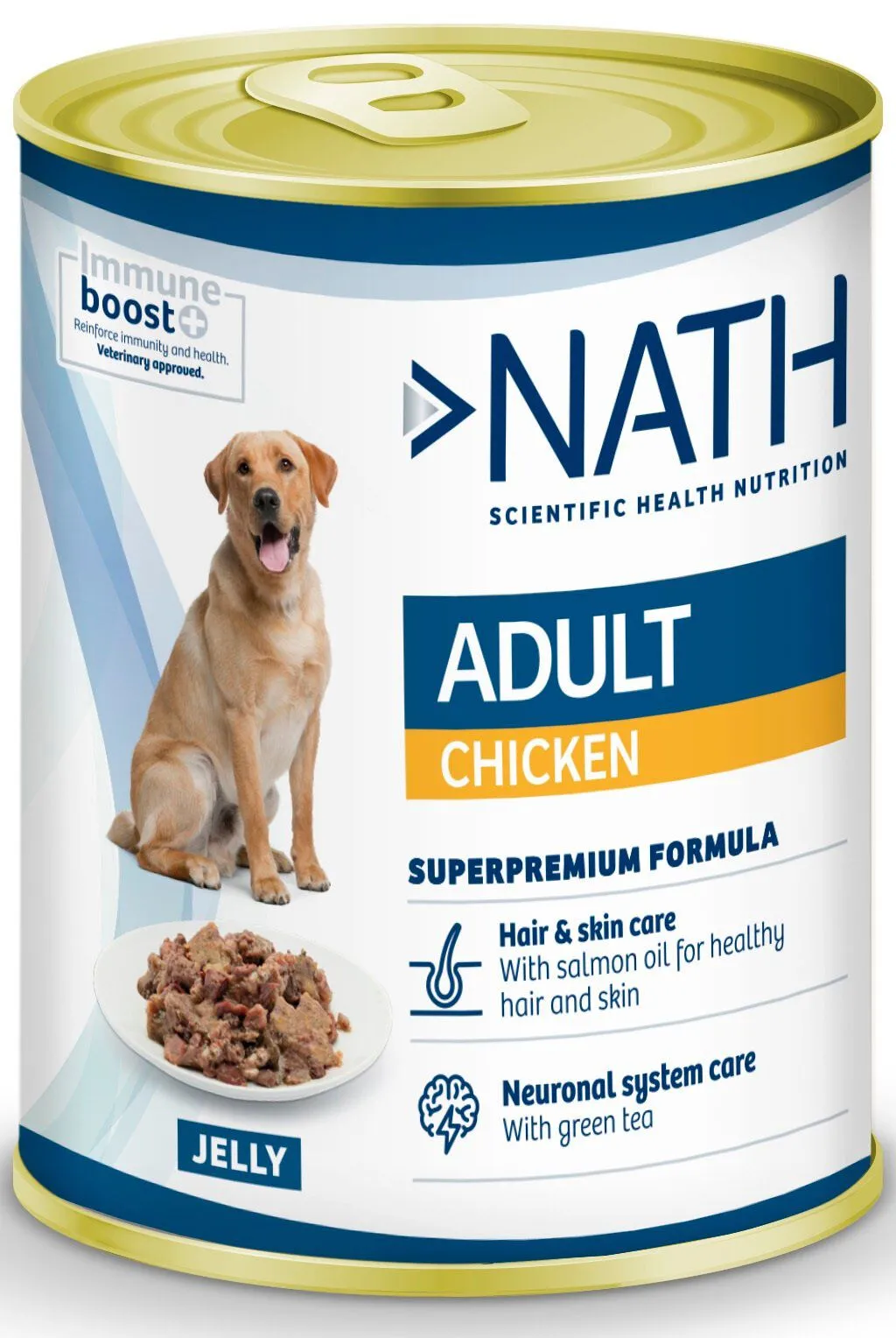 Nath - Pâtée Poulet pour Chiens - 400g