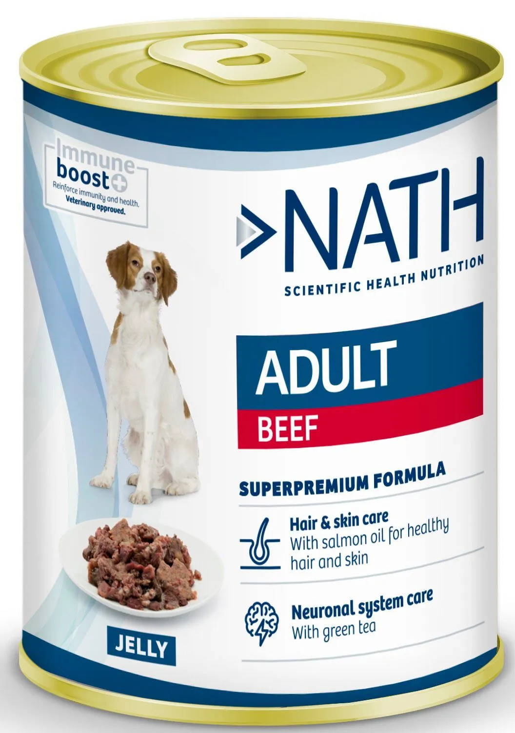 Nath - Patée au Bœuf pour Chiens - 400g