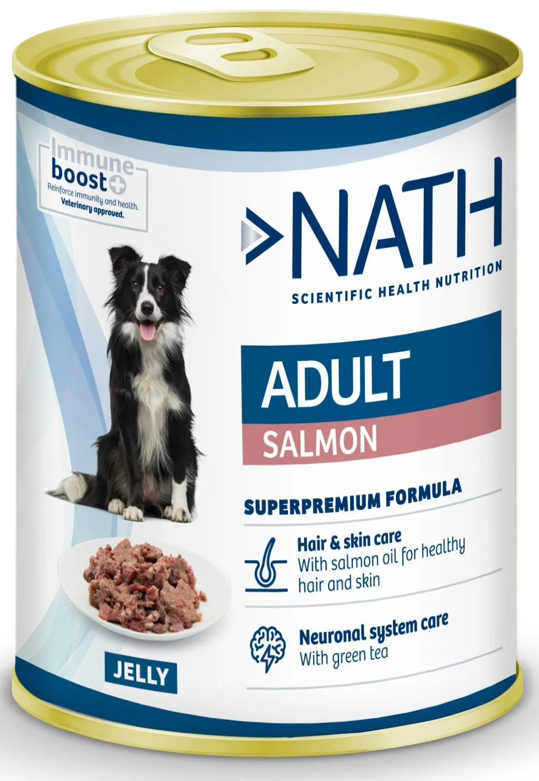 Nath - Pâtée Saumon pour Chiens - 400g