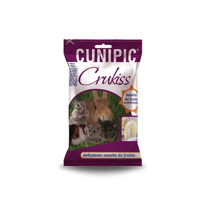 Cunipic -  Friandises Crukiss Fruits Secs pour Rongeurs et Lapins - 100g