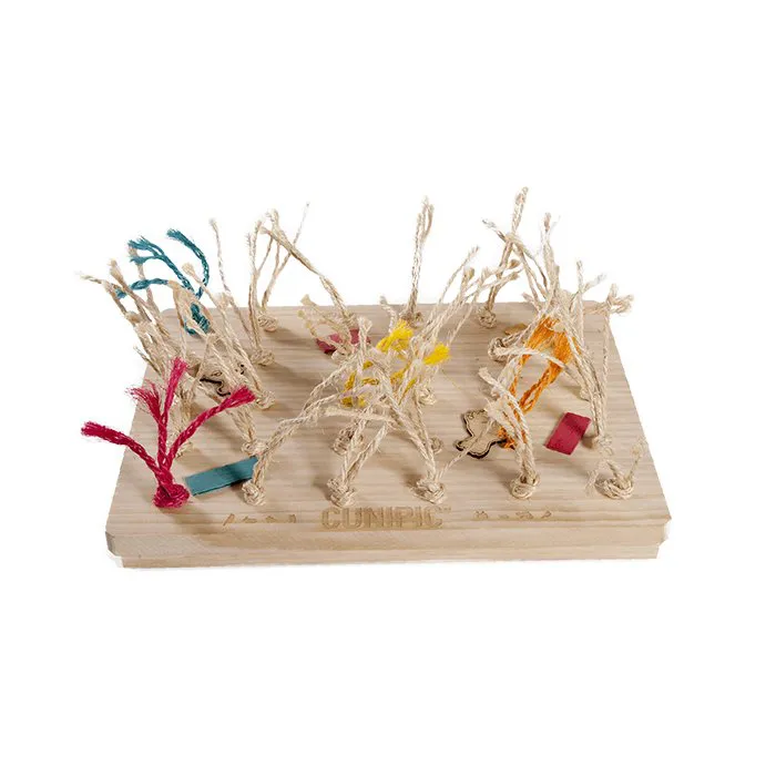 Cunipic - Tapis magique en Bois pour Lapins et Rongeurs