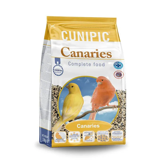 Cunipic - Aliment Complet pour Canaries - 3kg