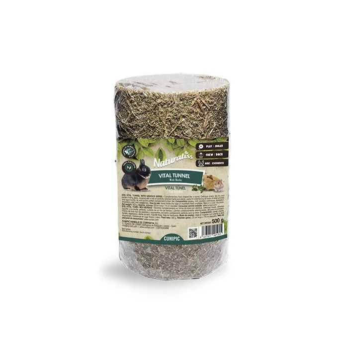 Cunipic - Tunnel Naturaliss de Mélange d'herbes - 185g