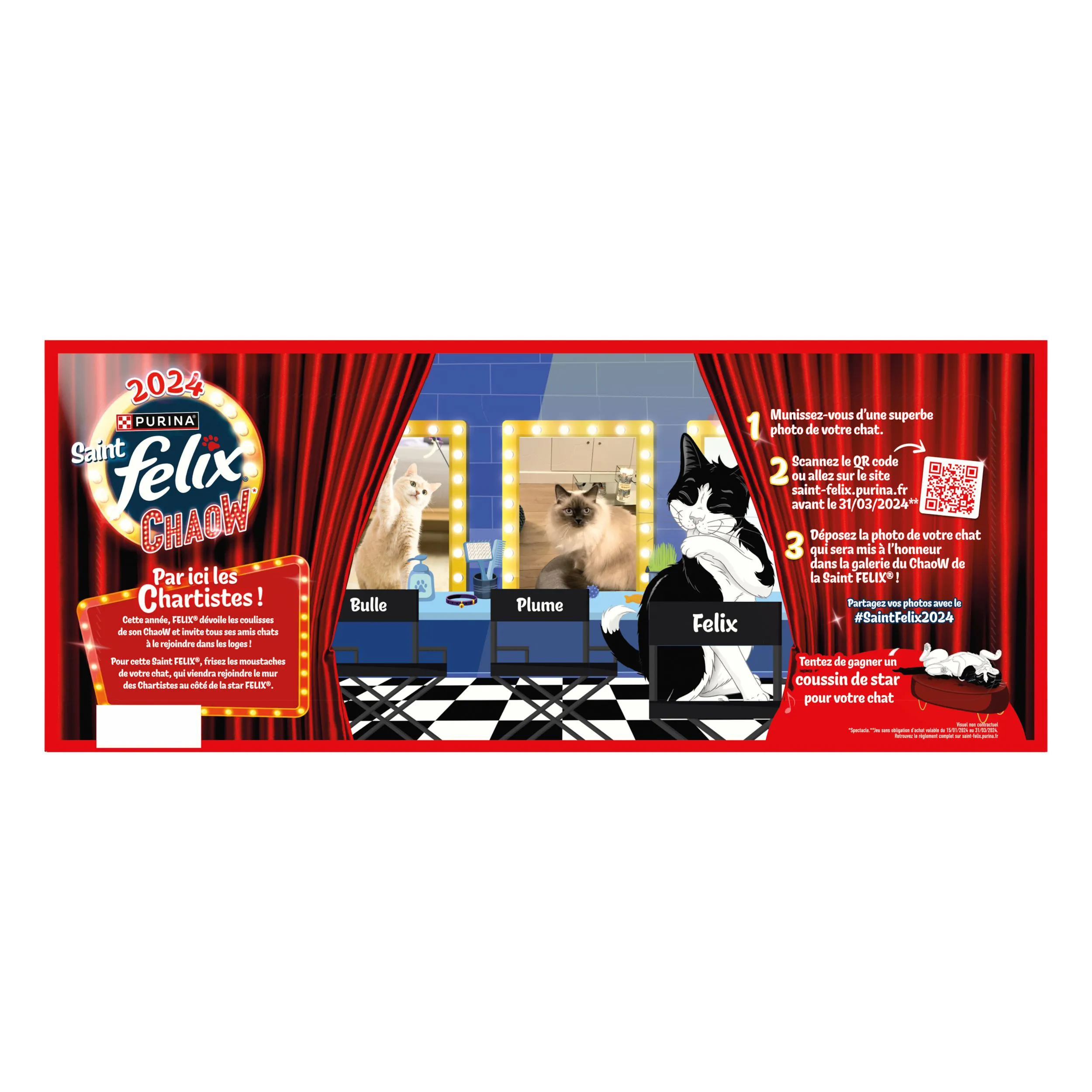 Sachets FELIX Tendres Effilés en Gelée - Sélection de la Campagne 40X85g (28+12) pour chats adultes