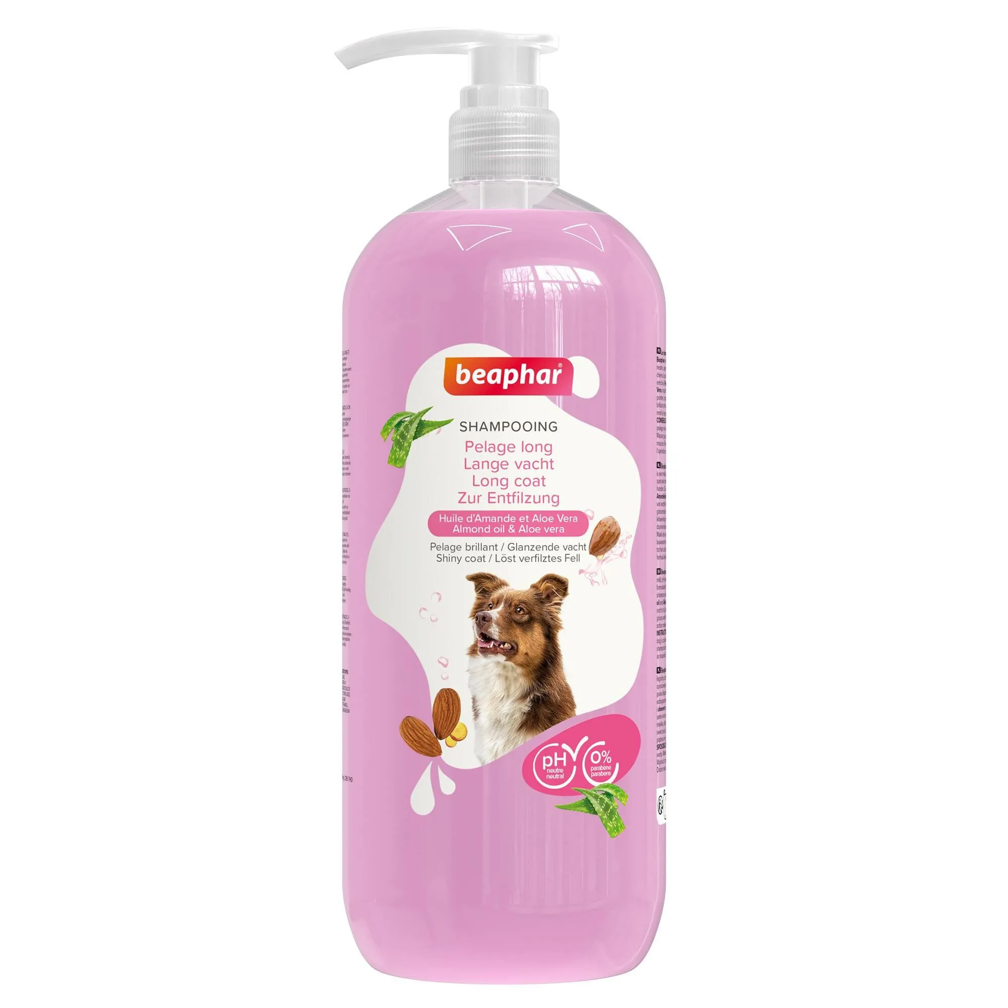 Beaphar - Shampooing Essentiel Pelage Long pour Chien