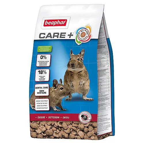 Beaphar - CARE+ alimentation premium complète extrudée All-in-one pour octodon - 700 g