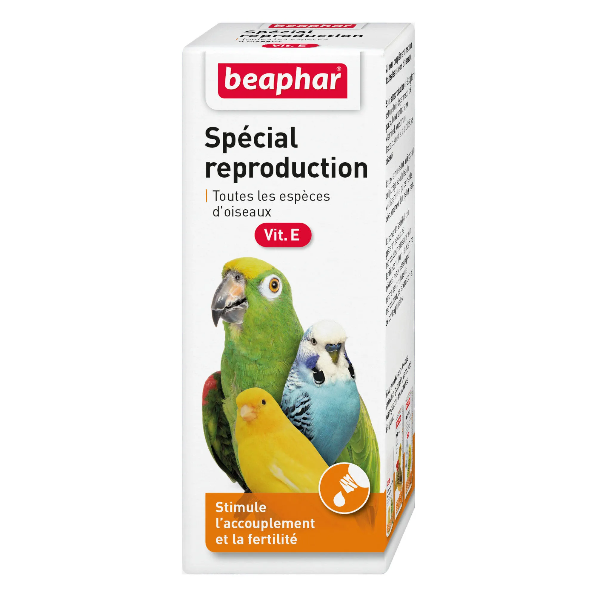 Beaphar - Aliment complémentaire spécial reproduction des oiseaux  - 50 ml