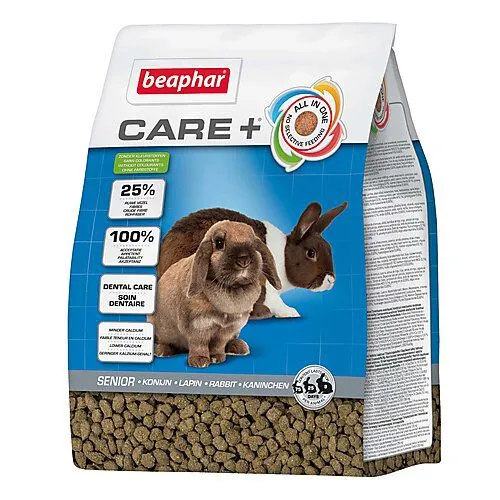 Beaphar - CARE+ alimentation premium complète extrudée All-in-one pour lapin senior - 1.5 kg