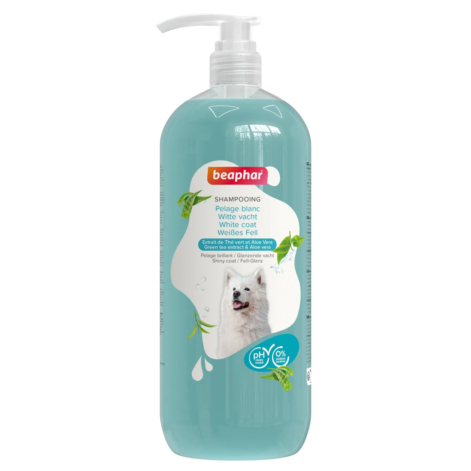 Beaphar - Shampooing Essentiel Pelage Blanc pour Chien