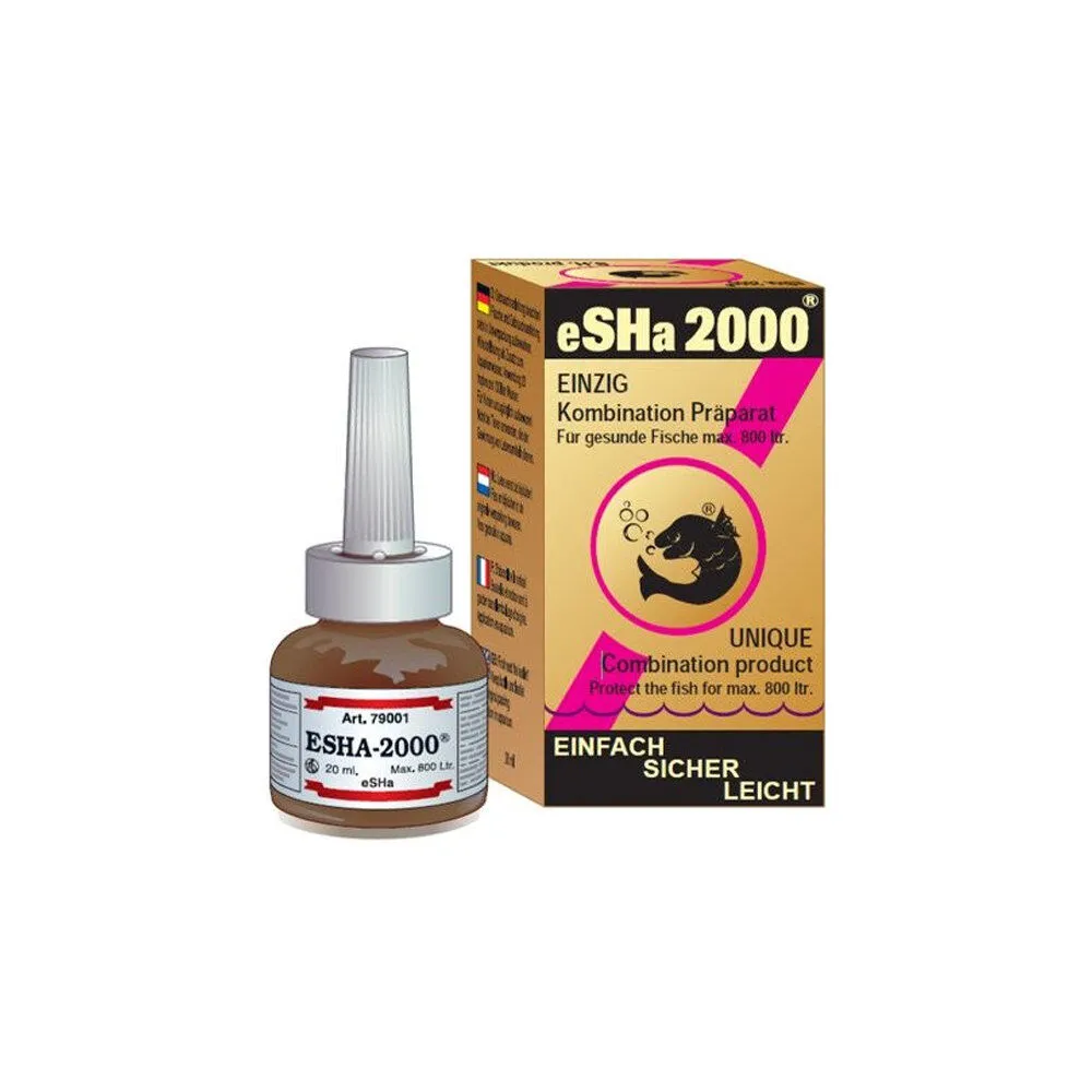 Esha 2000 - Traitement pour Poissons - 20ml