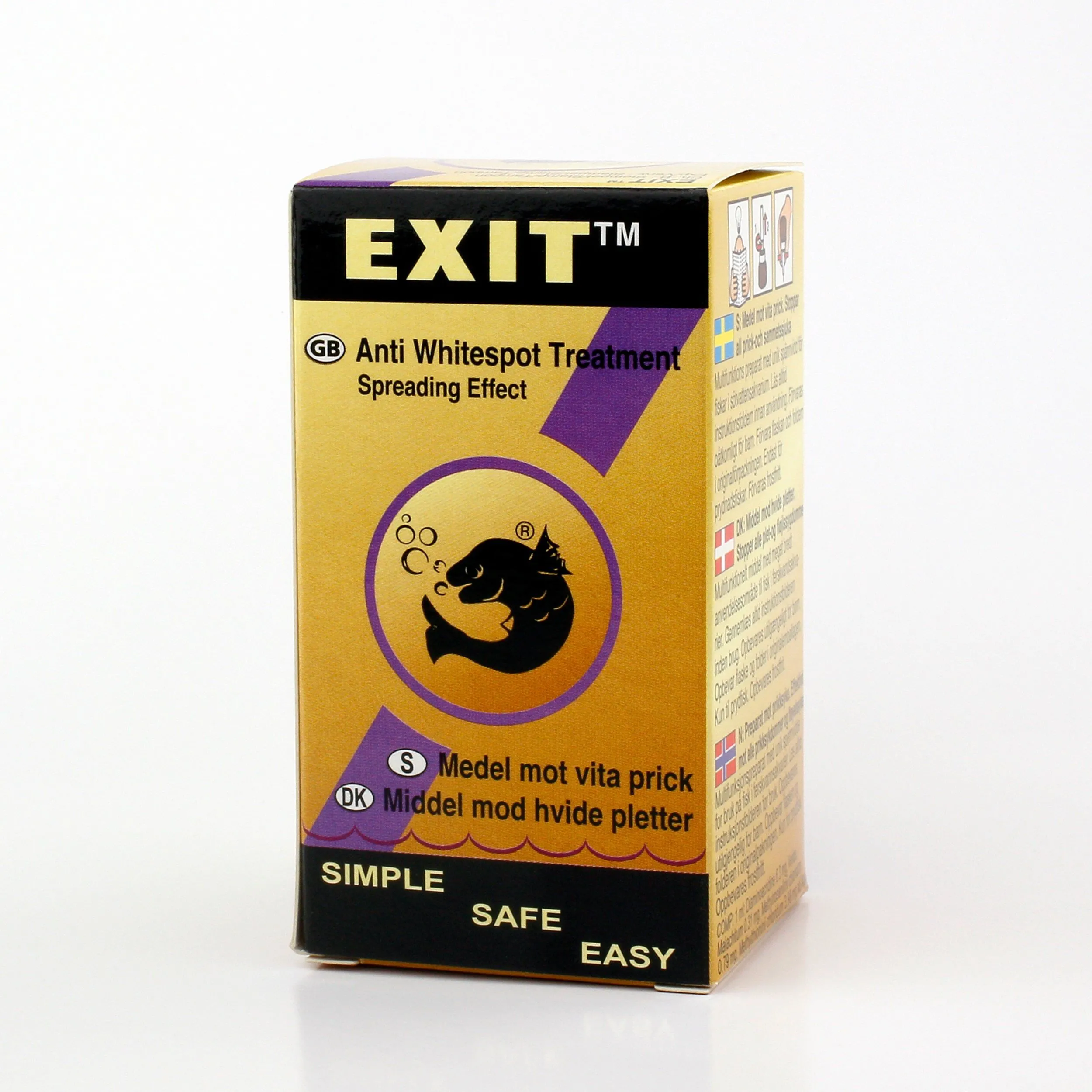 Esha - Exit contre Maladies à Points pour Poissons - 20ml