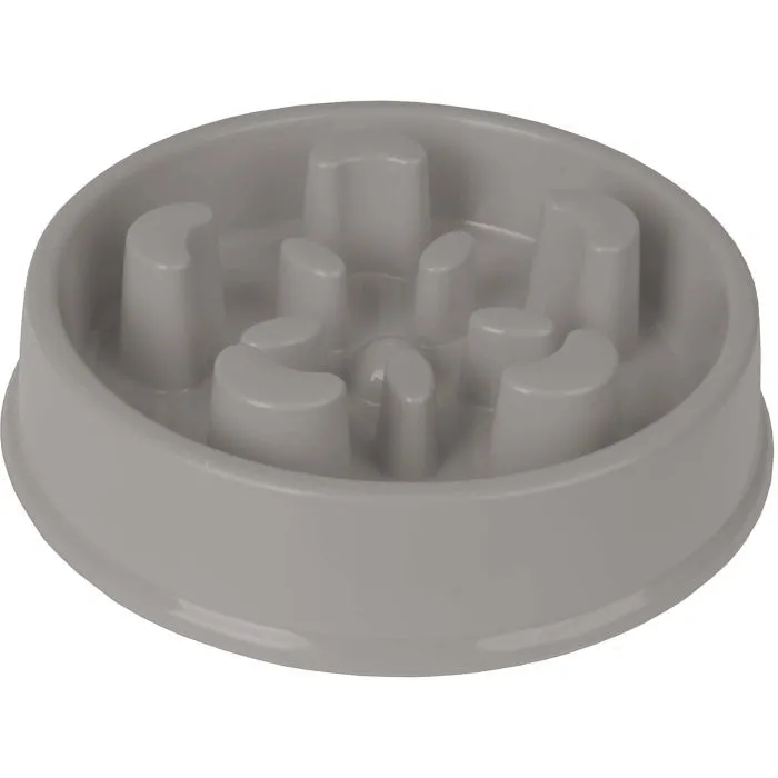 Gamelle Bobo 2 Slow Feeder Gris Dia.16,5cm 500ml