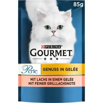 GOURMET PURINA Perle Délicieux en gelée 26 x 85 g Saumon
