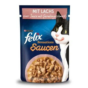 Felix Sensations Saucen Saumon et crevette 26x85 g