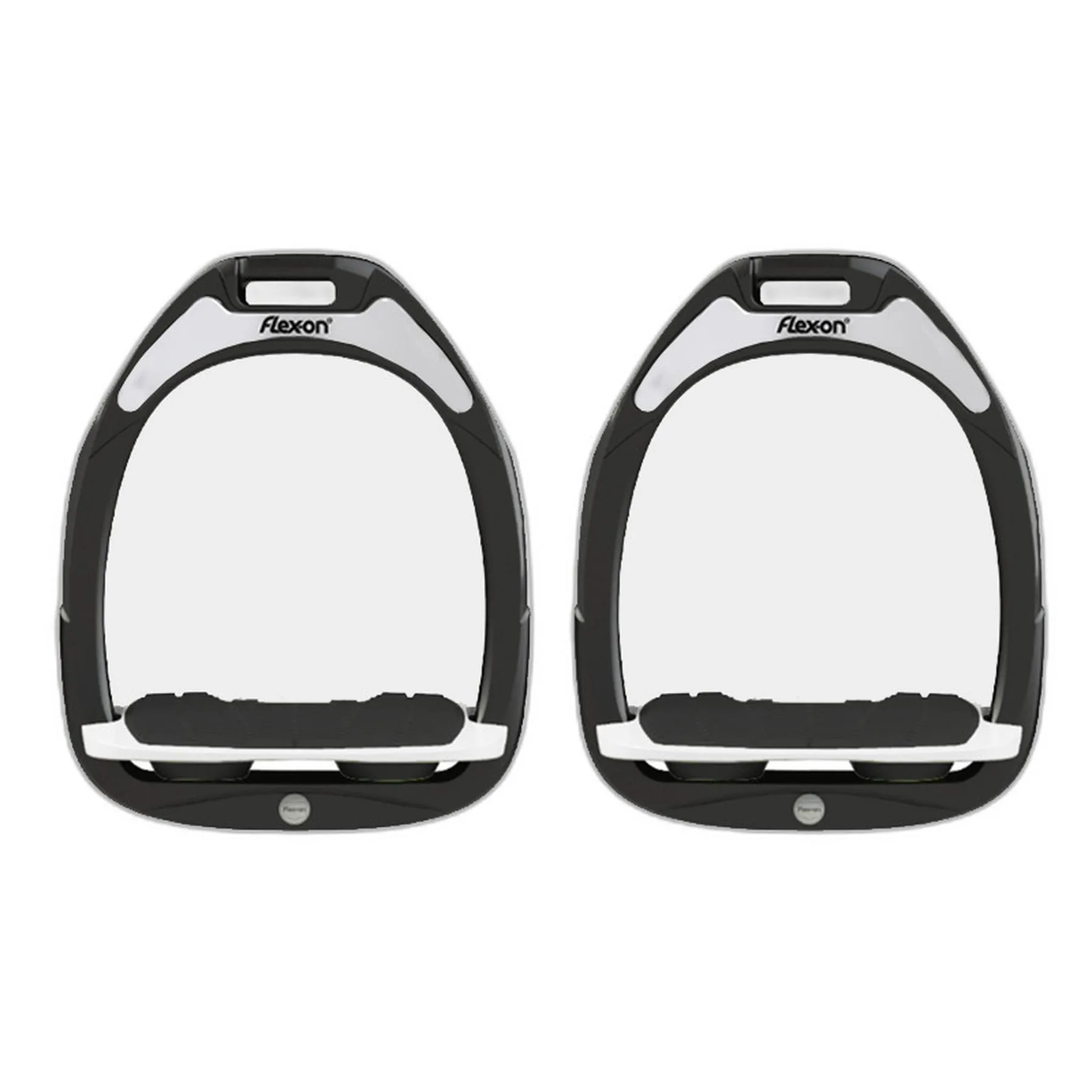 Étriers aluminium Incliné Ultra-Grip Noir/Noir/Blanc