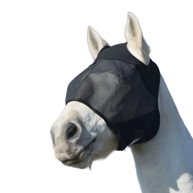 Absorbine - Masque anti-mouche sans oreille UltraShield FlyMask noir