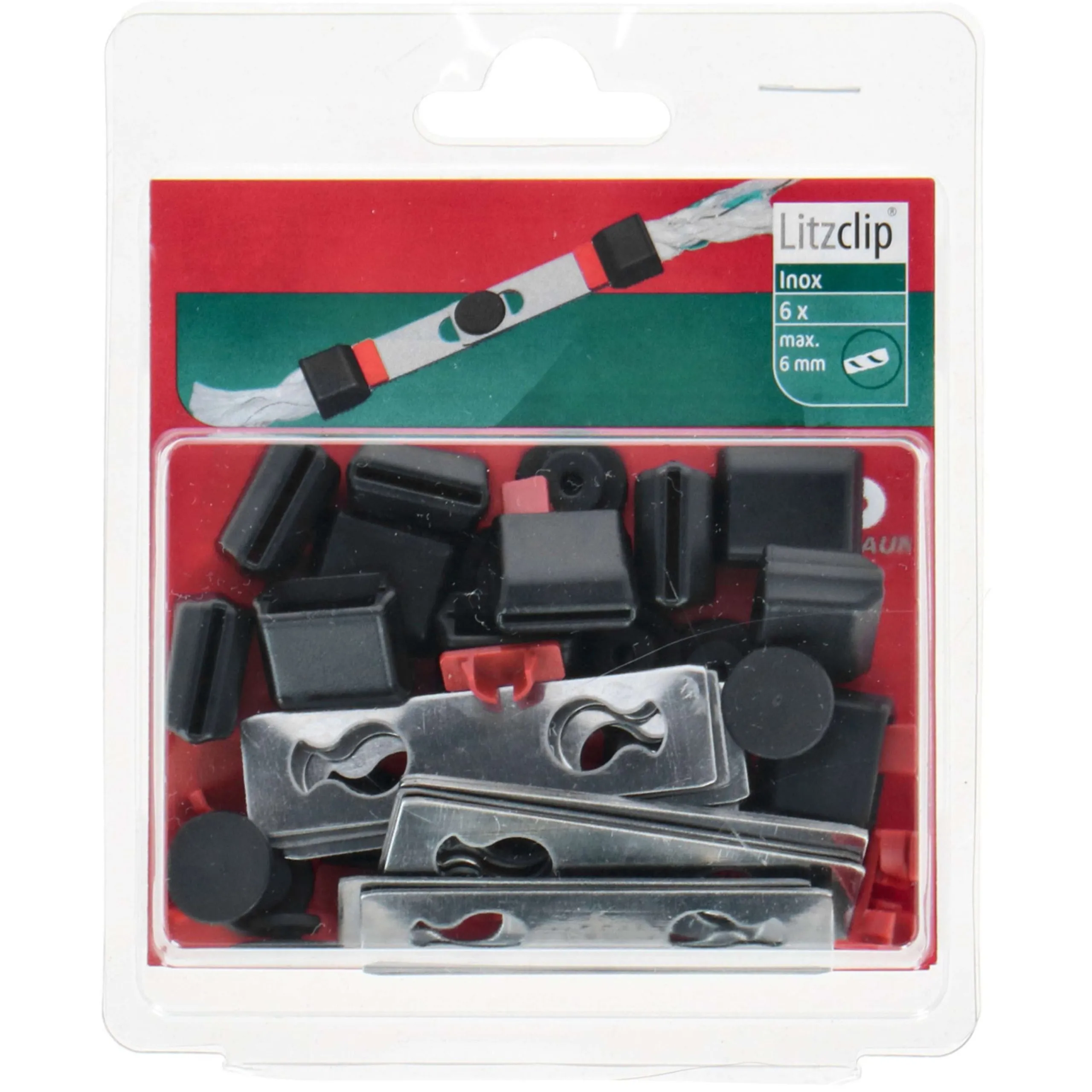 Kerbl Safety Link pour câble électrique Litzclip® 6 Pièces