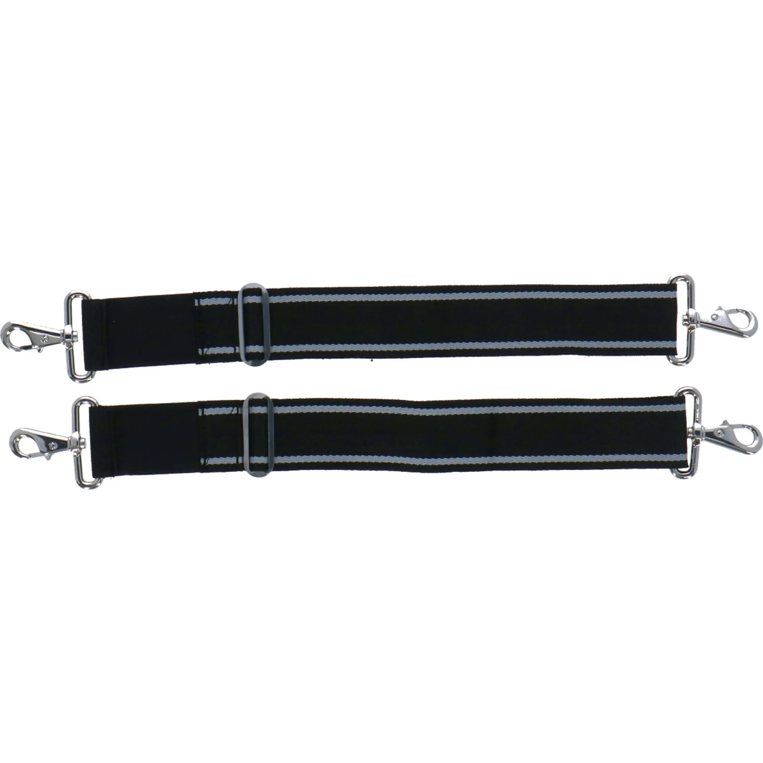 Bucas Courroies de cuisses Jeu Black/Silver
