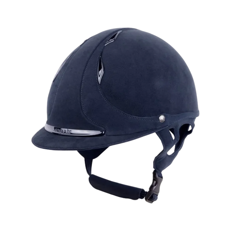 Antarès Sellier - Casque Hunter visière standard Bleu / Bleu