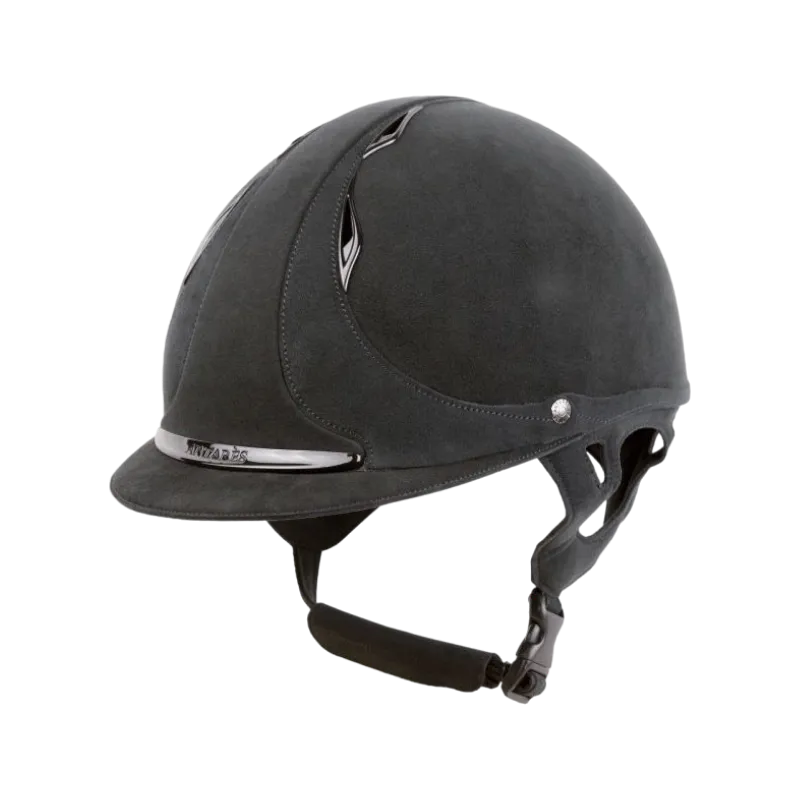 Antarès Sellier - Casque Hunter visière standart Gris / Gris