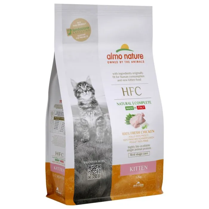 Almo Nature Chat Hfc Kitten Poulet 1,2kg