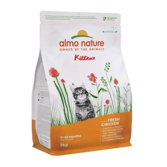 Almo Nature Chat Holistic Poulet Frais Kitten 2kg