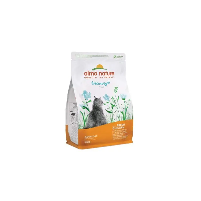 Almo Nature Chat Urinary Help Poulet Frais Adulte 2kg