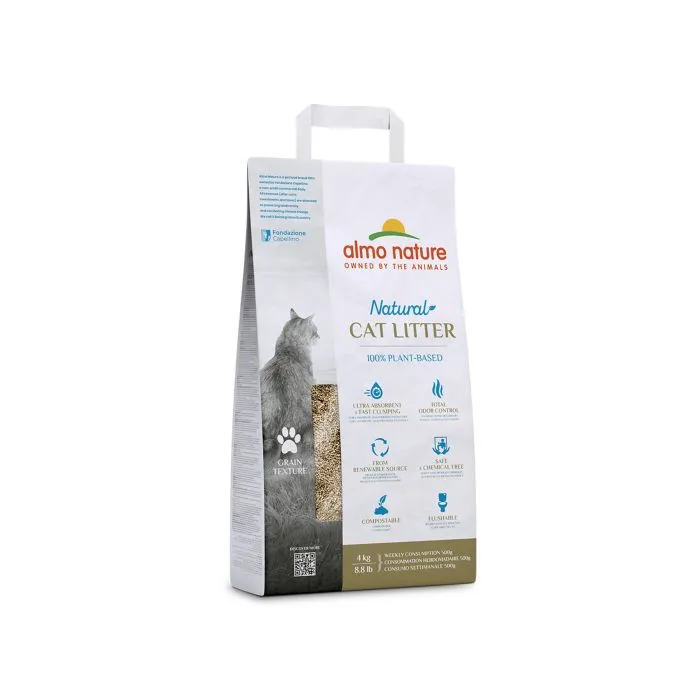 Almo Nature Natural Litière pour Chats 4kg