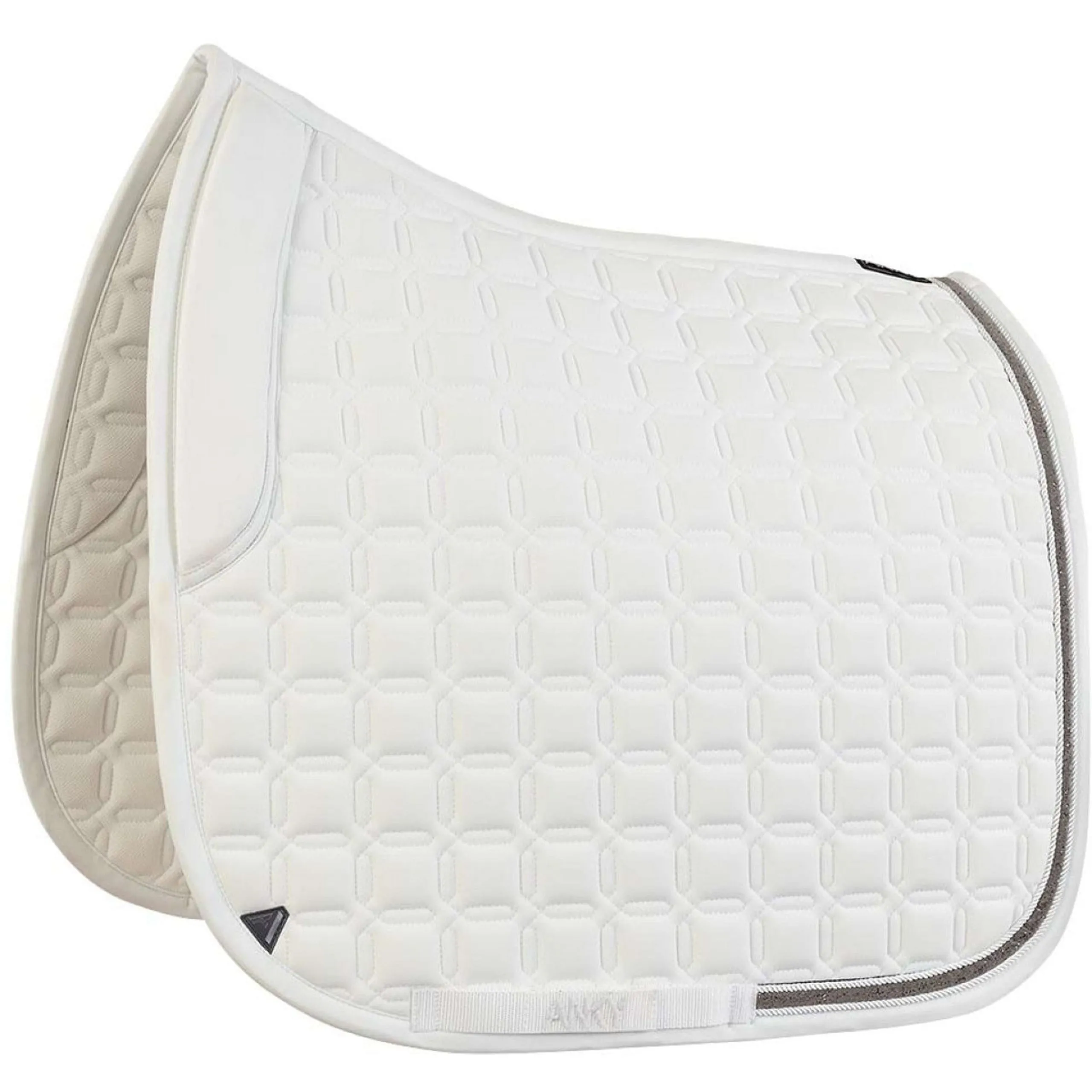 ANKY Tapis de Selle Luminous XB24003 Dressage Blanc