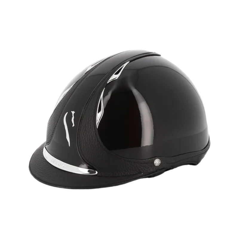 Antarès Sellier - Casque premium vernis noir/ noir