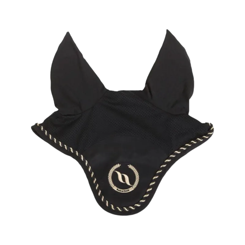 Back On Track - Bonnet pour cheval noir