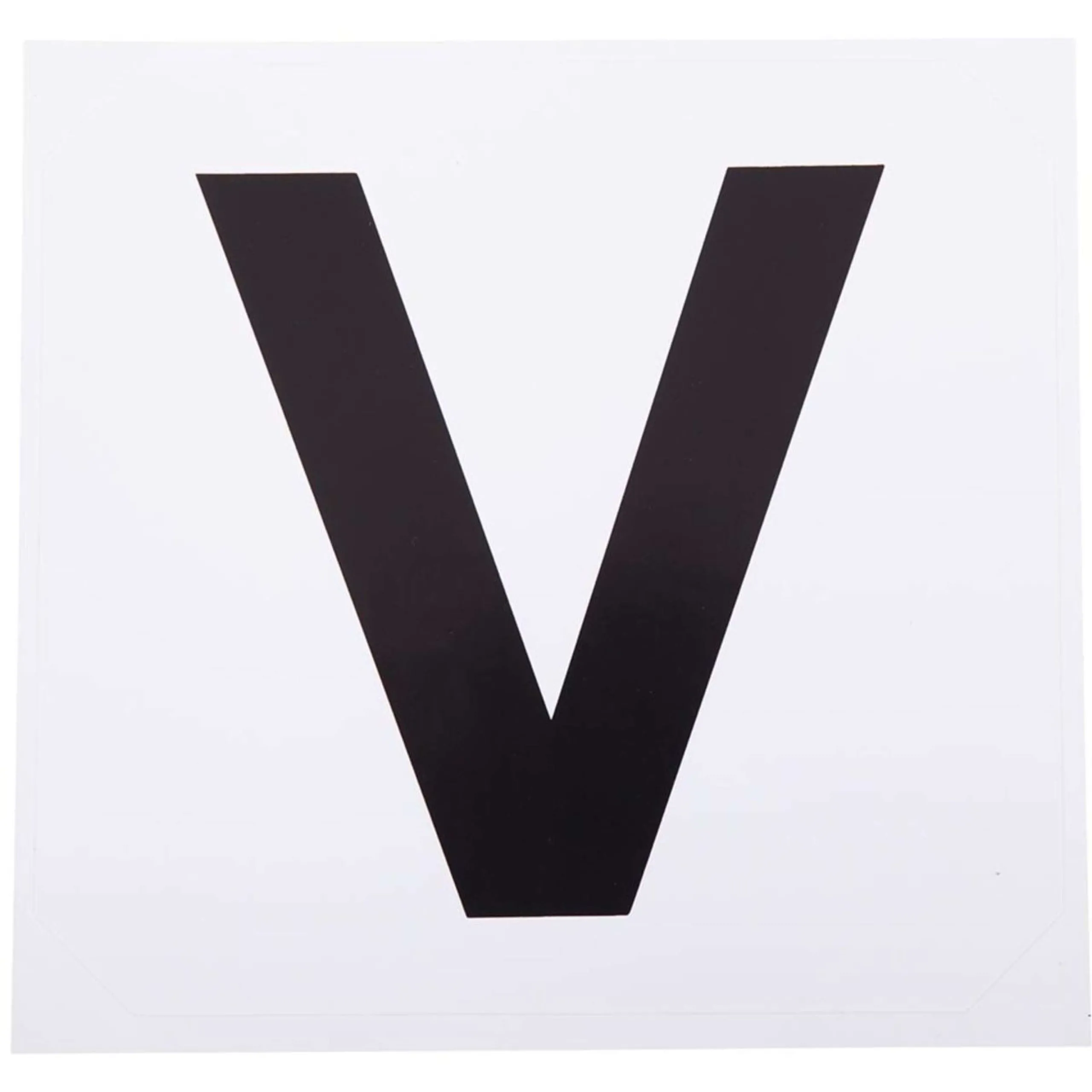 Premiere Autocollants pour Lettres de Manège pour Lettres de Manège 4pc Blanc