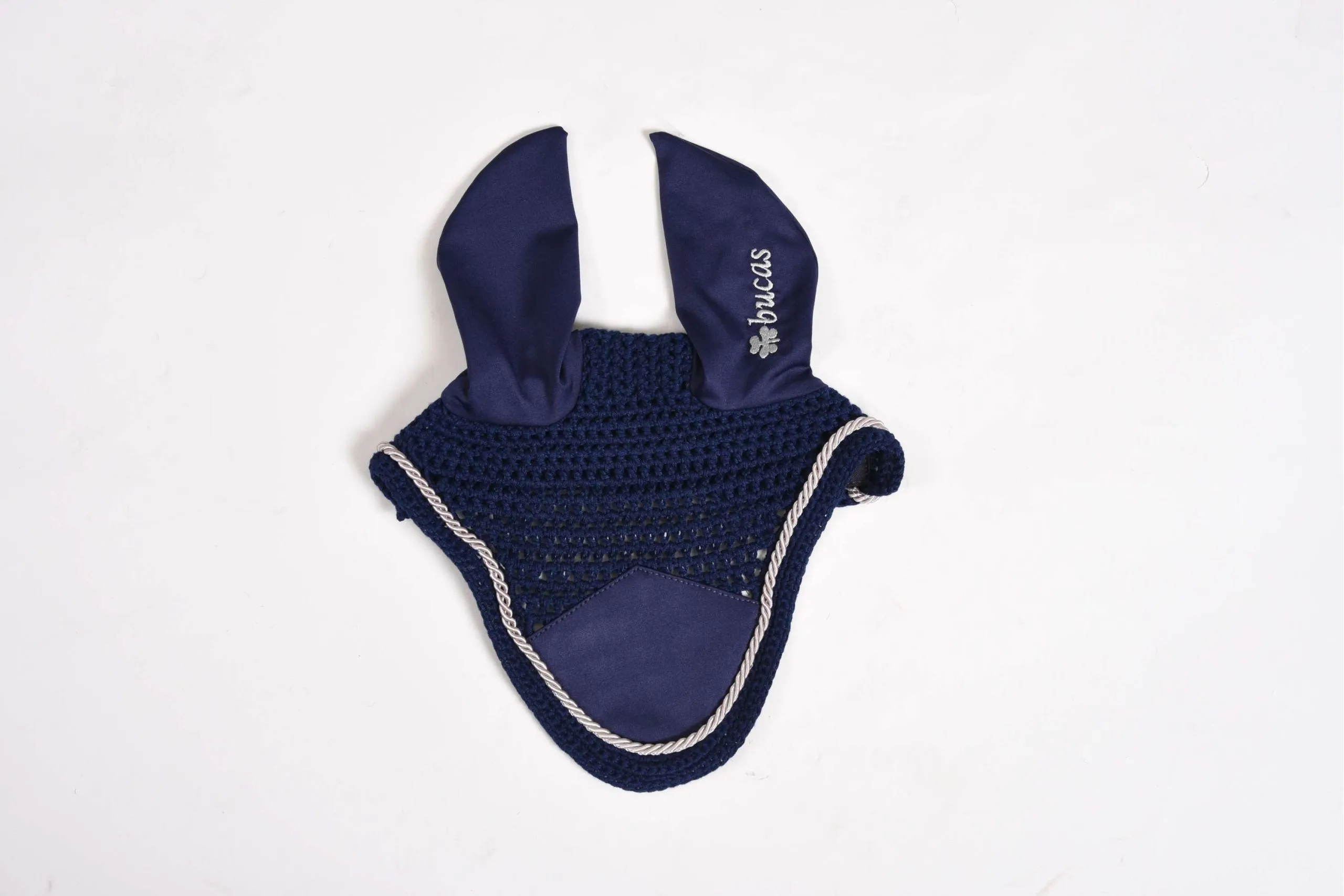 Bucas Bonnet Anti-Mouches Marine/Argent