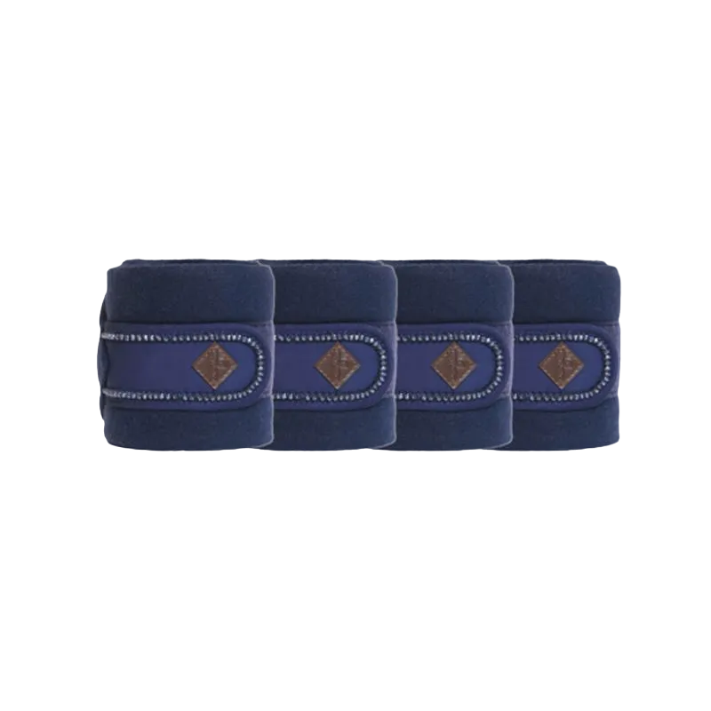 Kentucky Horsewear - Bandes de polo pearls marine (x4)