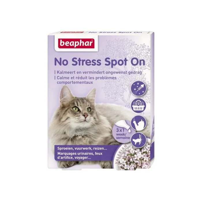 Beaphar No Stress Spot On Chat 3 Pip