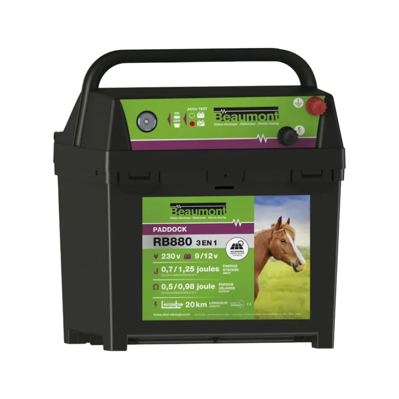 Beaumont - Poste Paddock RB880 3EN1 + Panneau