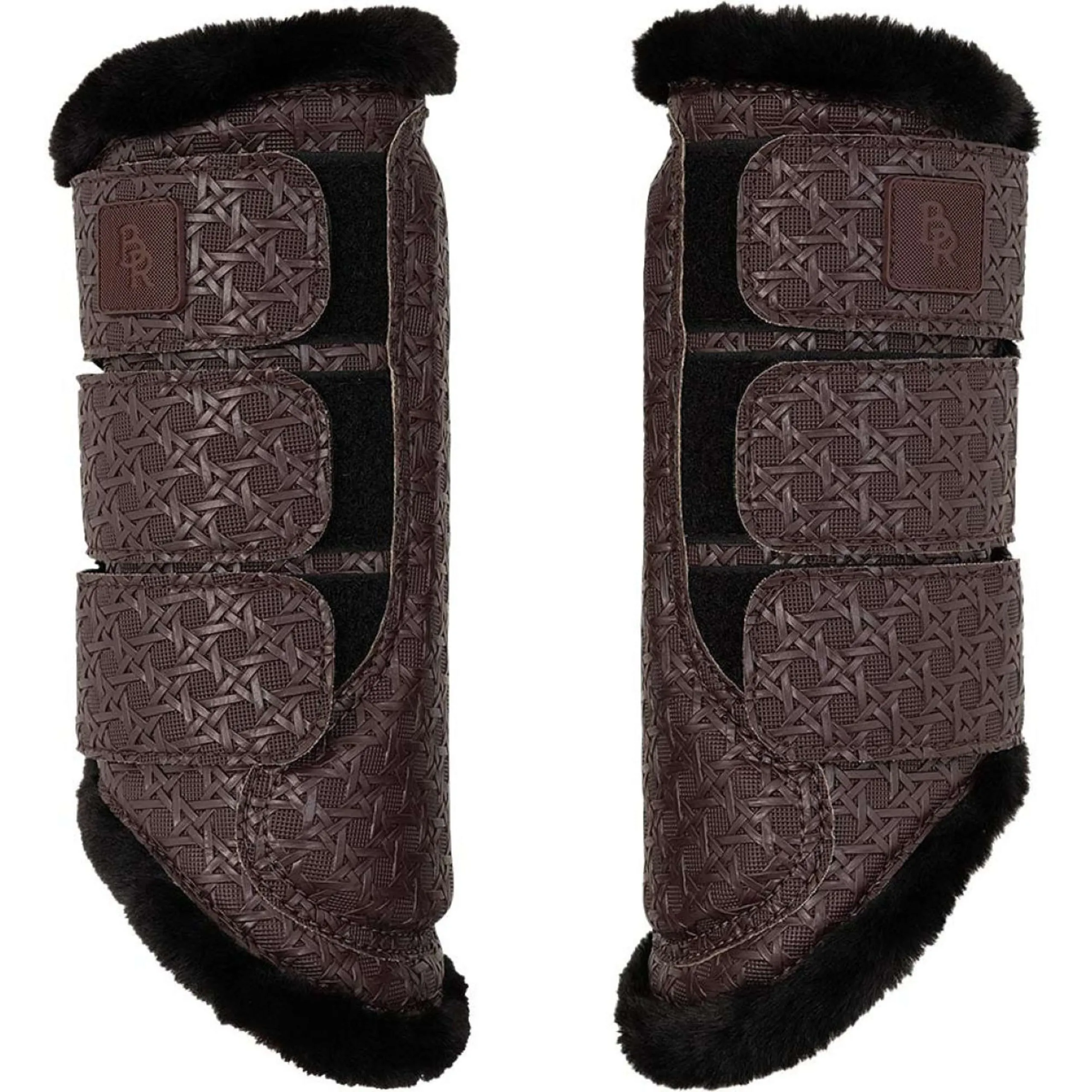 BR Dressage Boots Dressage Boots Fae Majestic Fake Fur Fudge