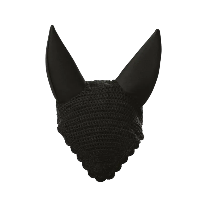 Equithème - Bonnet pour chevaux noir