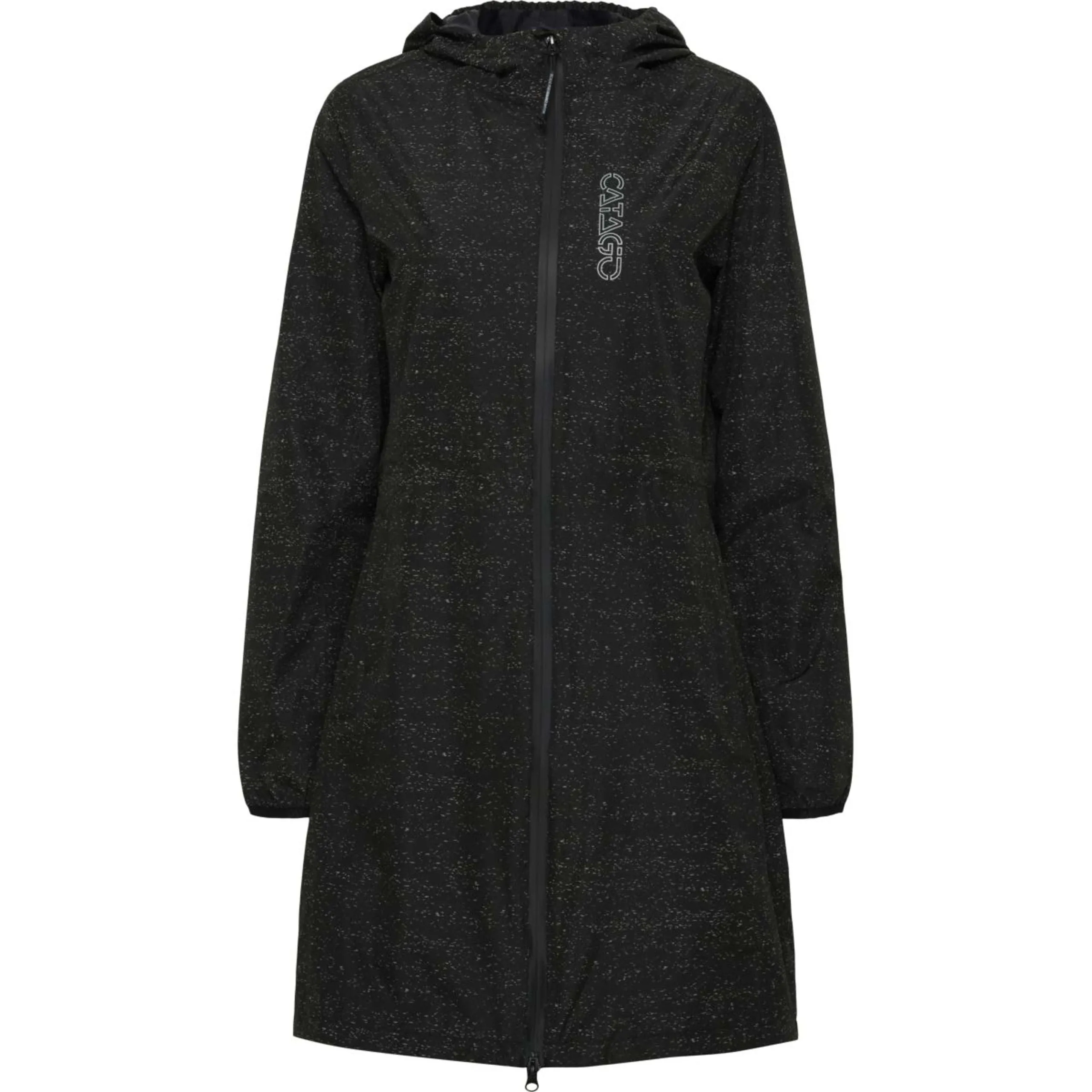 Catago Veste Longue Trainer Réfléchissant Noir