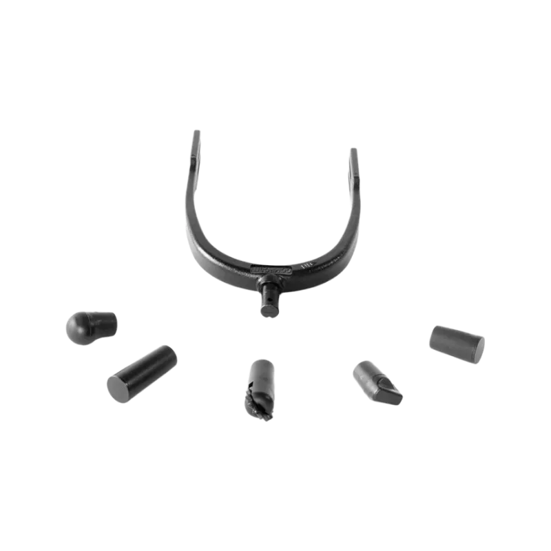 Compositi - Eperons à embouts interchangeables noir