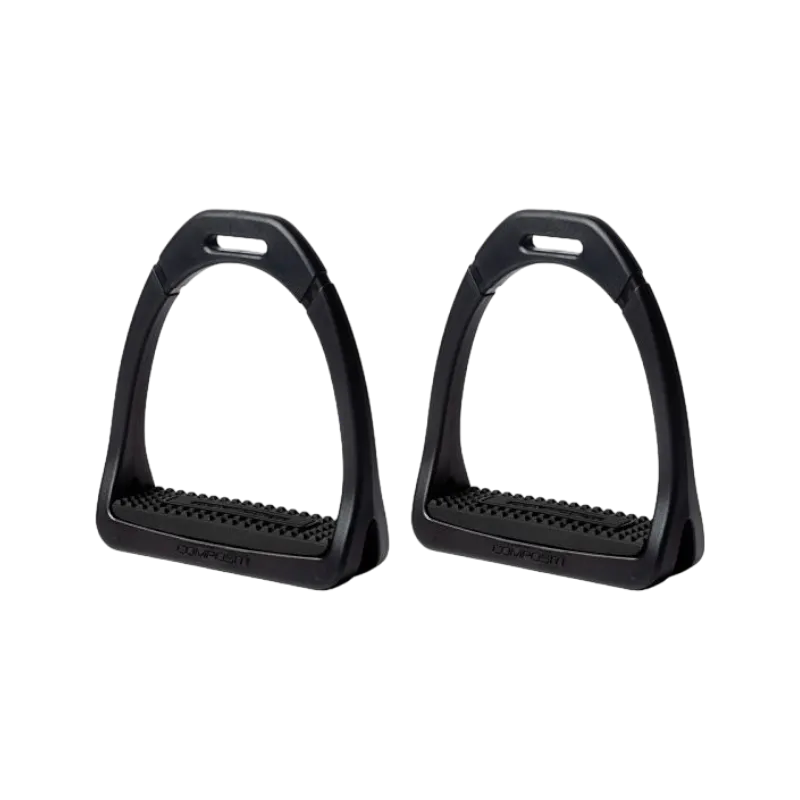 Compositi - Étriers Premium enfant Noir / Noir