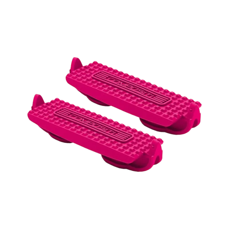 Compositi - Semelles d'étriers Premium enfant Framboise