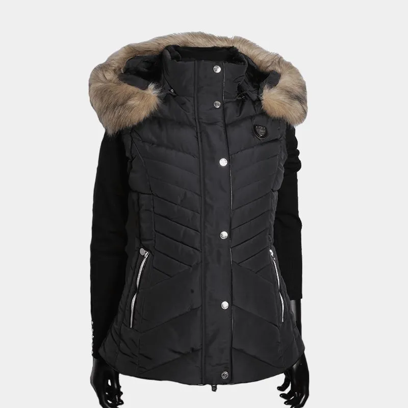 Flags & Cup - Doudoune sans manches Koria noir